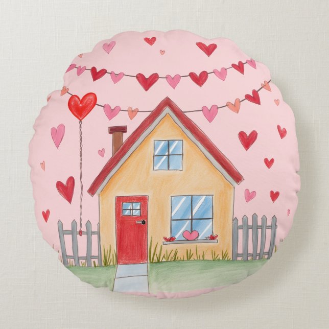 Valentijns kussen (Voorkant)