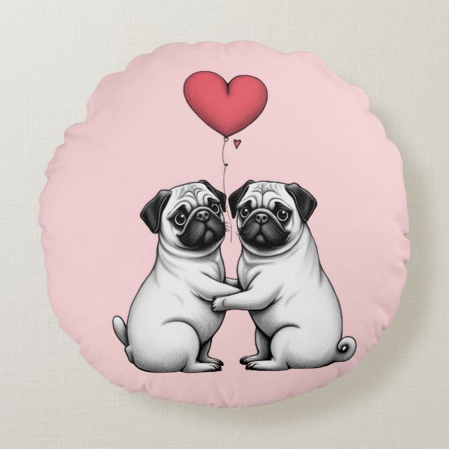 Valentijns kussen (Voorkant)