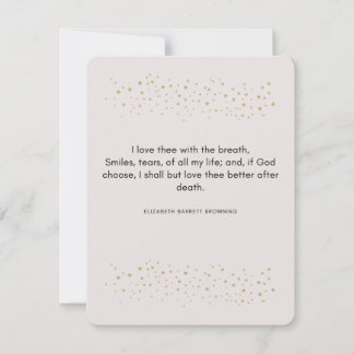 Valentijn's Love gedicht, Elizabeth Barrett Browni