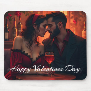 Valentijns magie met romantische saamhorigheid muismat