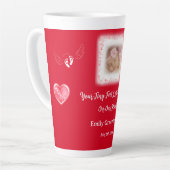 Valentijns Memorial Baby Latte Mok Keepsake (Linkerhoek)
