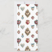 Valentijns menu Inwendig menu heilig hart barok (Achterkant)