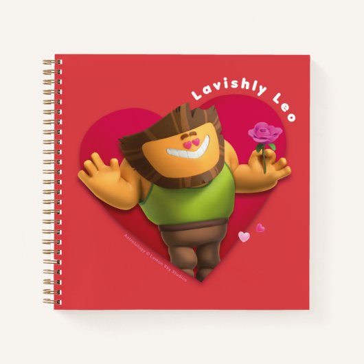 Valentijns Notitieboek voor Leo (Voorkant)