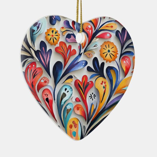 Valentijns Ornament van het hart (Rechts)