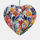 Valentijns Ornament van het hart (Achterkant)