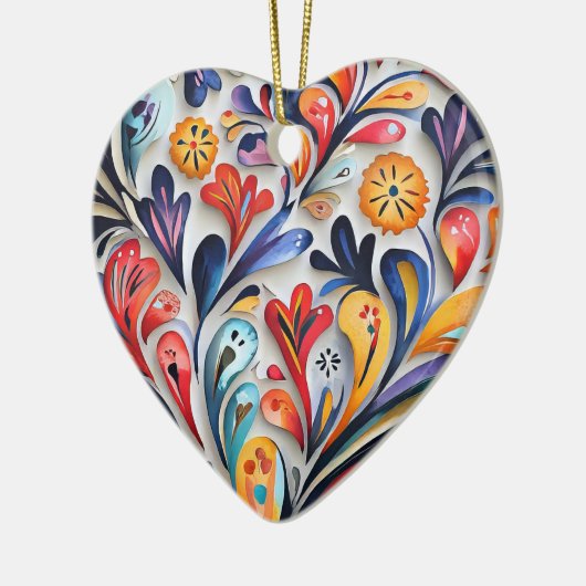 Valentijns Ornament van het hart (Links)