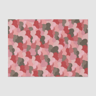 Valentijns papier harten camouflage stijl
