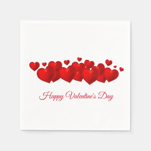 Valentijns papier Napkin Servet (Voorkant)