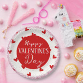 Valentijns Papieren Bordje (Feest)