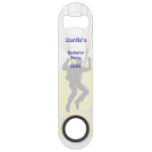 Valentijns parachutesprong feestelijke grap grap t speed flessenopener (Achterkant)