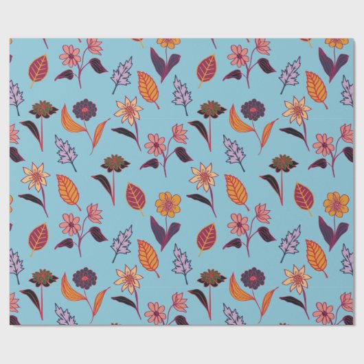 Valentijns patroon cadeaupapier (Vlak)