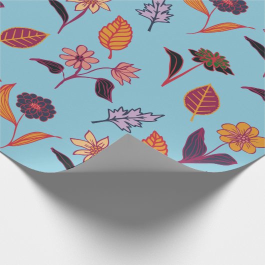 Valentijns patroon cadeaupapier (Hoek)