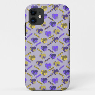 Valentijns patroon Case-Mate iPhone case