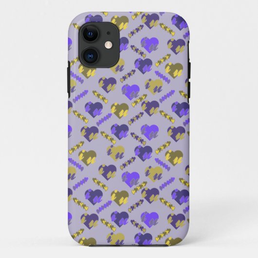 Valentijns patroon Case-Mate iPhone case (Achterkant)