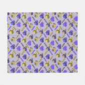 Valentijns patroon fleece deken (Voorkant (Horizontaal))