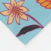 Valentijns patroon fleece deken (Hoek)
