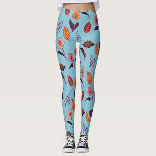 Valentijns patroon leggings (Voorkant)