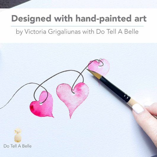 Valentijns Persoonlijk Koord van het Hart Post-it® Notes