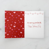 Valentijns Perzische Kat In Snoepdoos Kaart (Binnen)