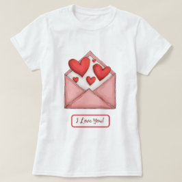 Valentijns print T-shirt