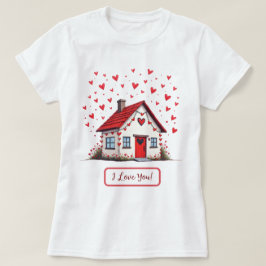 Valentijns print T-shirt