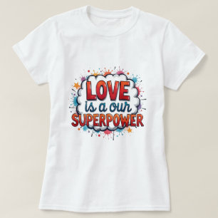 Valentijns print T-shirt