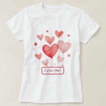 Valentijns print T-shirt