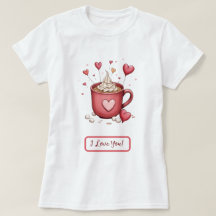 Valentijns print T-shirt