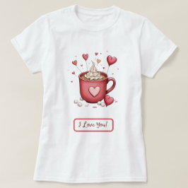 Valentijns print T-shirt