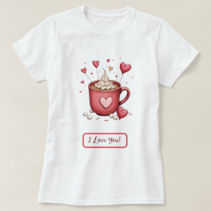 Valentijns print T-shirt