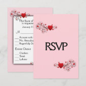 Valentijns RSVP Kaartje (Voorkant / Achterkant)