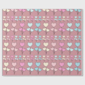 Valentijns Schoonheid Cadeaupapier (Vlak)