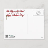 Valentijns - Sleutel tot Mijn Hart - Westie - Tank Feestdagenkaart (Achterkant)