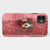 Valentijns - Sleutel voor Mijn hart - Entlebucher Case-Mate iPhone Case (Achterkant (horizontaal))