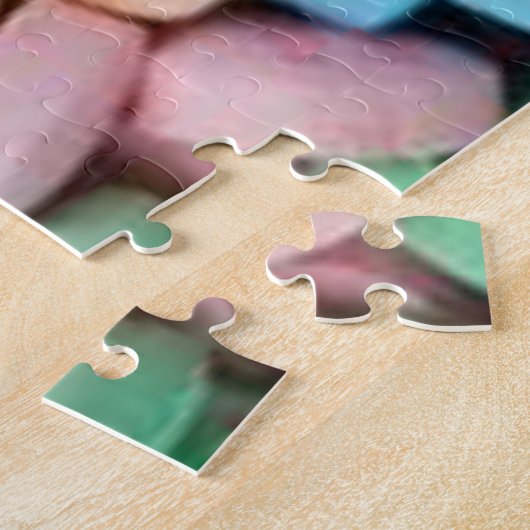 Valentijns snoep gesprekspartner legpuzzel (Zijkant)