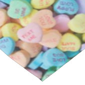 Valentijns snoep gesprekspartner tafelkleed (Gekanteld)