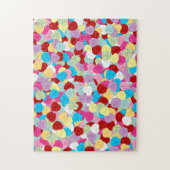 Valentijns Snoep Harten-Jigzaag Puzzle Legpuzzel (Verticaal)