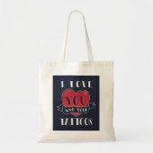 Valentijns Tattoo Tote Bag (Voorkant)