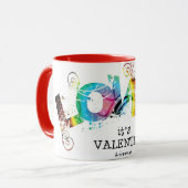 Valentijns tijdcadeau mok (Voorkant links)