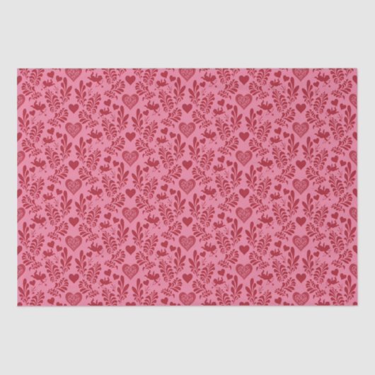 Valentijns  tissuepapier (Voorkant)