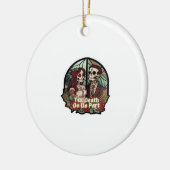 Valentijns tot de dood maakt ons deel uit van de k keramisch ornament (Links)