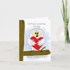 Valentijns Uil Kaart