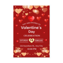 Valentijns Uitnodigingskaart