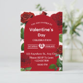 Valentijns Uitnodigingskaart Kaart (Staand voorkant)