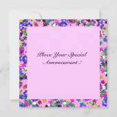 VALENTIJNS VENETIAANS MASKERBAL KAART (Voorkant)