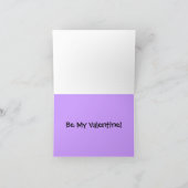 Valentijns vergeet nooit Kaart (Binnen)
