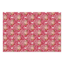 Valentijns verpakkingspapier