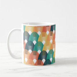 Valentijns Vibes Art Nouveau Patroon Koffiemok