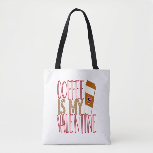 Valentijns voor haar tote bag (Voorkant)