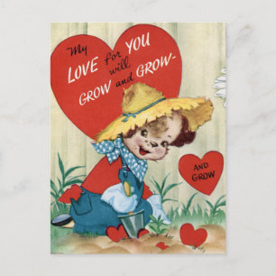 Valentijns voor kinderen feestdagenkaart